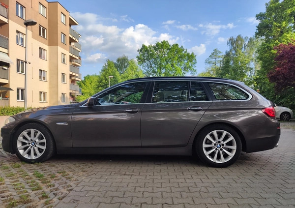 BMW Seria 5 cena 59900 przebieg: 216000, rok produkcji 2012 z Warszawa małe 497